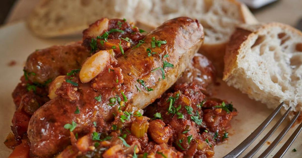 Sausage & Bean Hotpot | Hawkshead Relish
