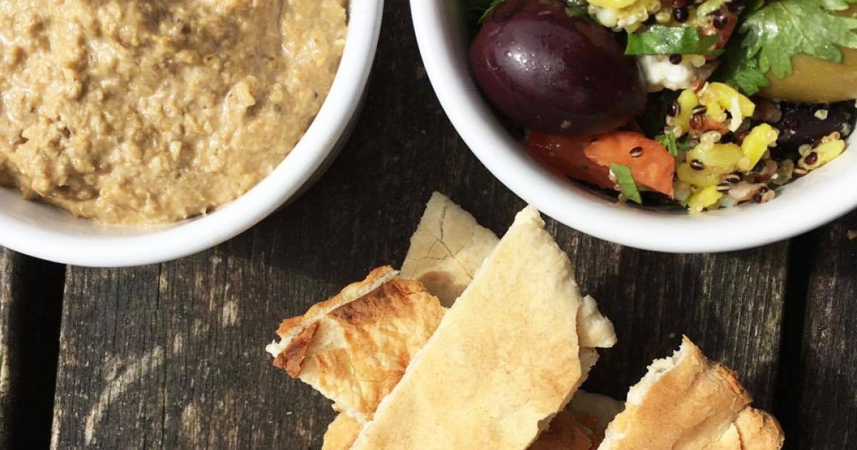 Aubergine & Black Garlic Hummus | Hawkshead Relish