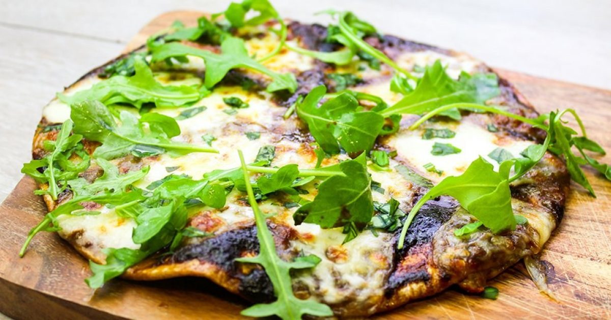 Black Garlic Ketchup Pizza with Lo-Dough Base | Hawkshead Relish