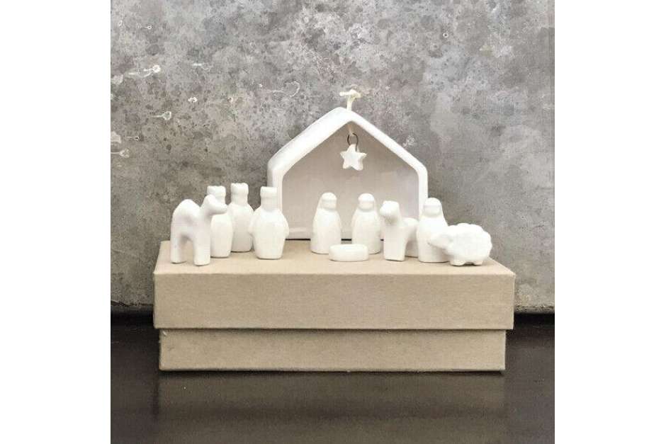 Porcelain Nativity Set Hawkshead Relish