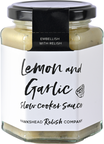 Lemon Garlic Slow Cooker Sauce